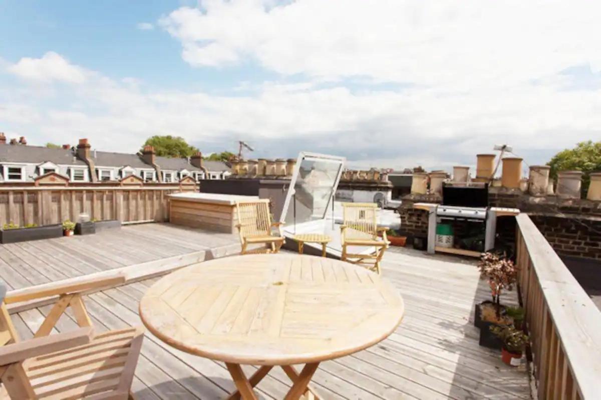 Sunny 2 Bedroom, 2 Bathroom Apartment With Roof Terrace London Eksteriør bilde